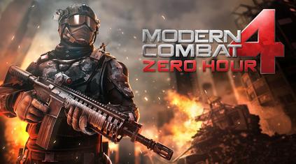 Modern Combat 4: Zero Hour v1.0.0 Apk Data